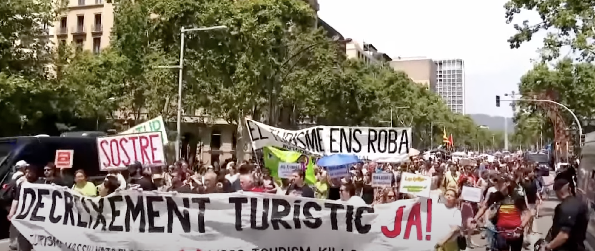 New cruise tax comes into effect as Europe sees mass anti-tourism demonstrations